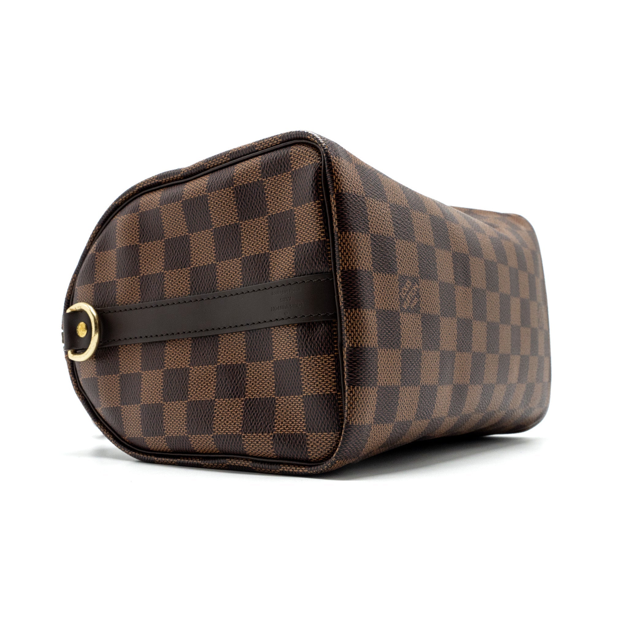 LOUIS VUITTON SPEEDY BANDOULIERE 25 DAMIER EBENE CANVAS GHW (NEW VERSION)