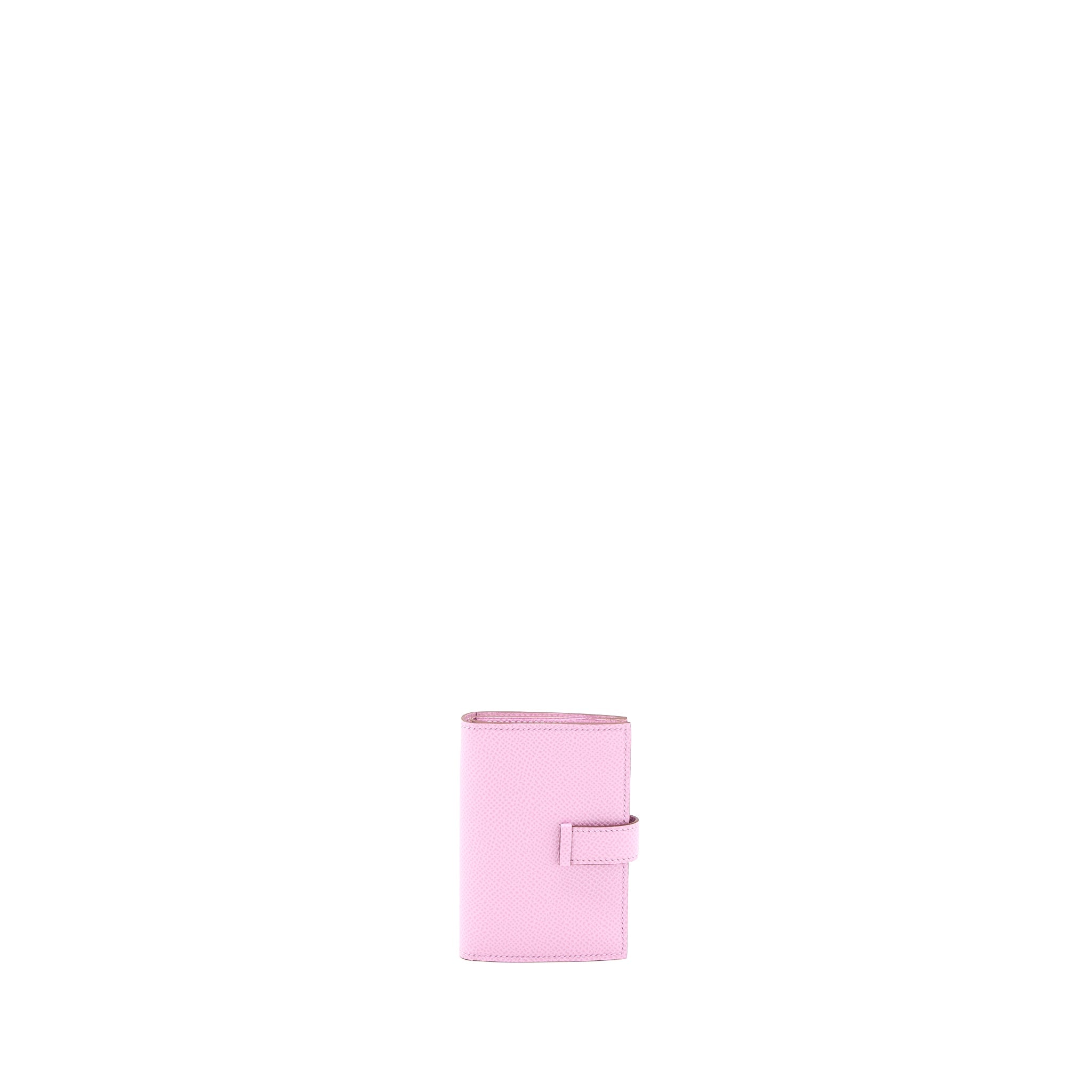 HERMES BEARN MINI WALLET EPSOM X9 MAUVE SYLVESTRE SHW