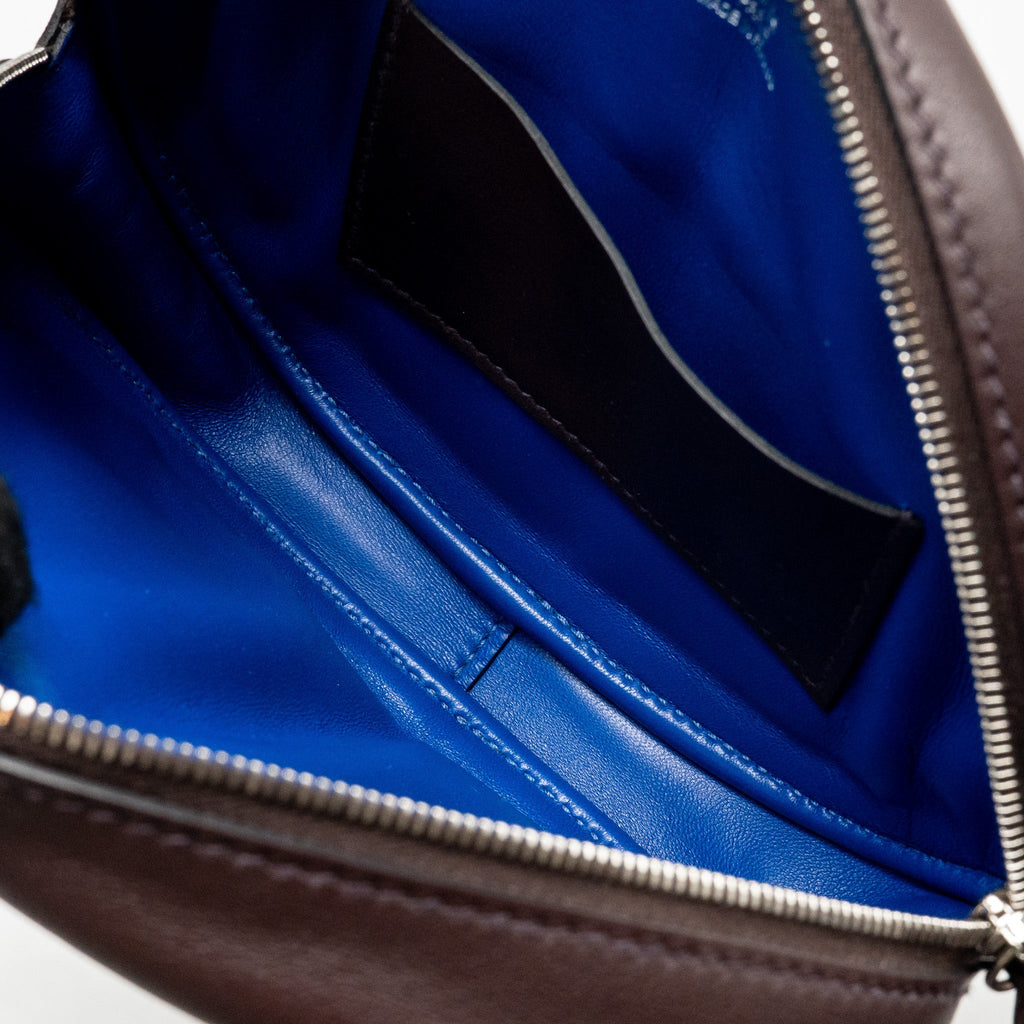 HERMES IN-THE-LOOP SWIFT ROUGE SELLIER / BLUE FRANCE SHW