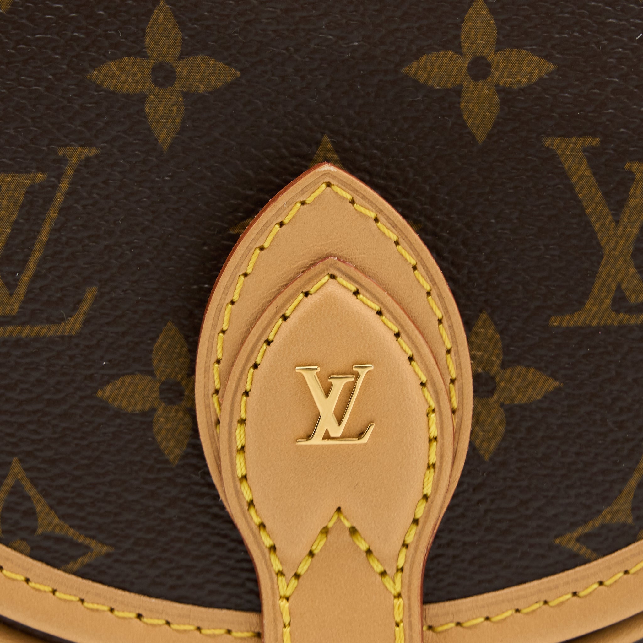 LOUIS VUITTON TAMBOURIN BAG MONOGRAM CANVAS GHW
