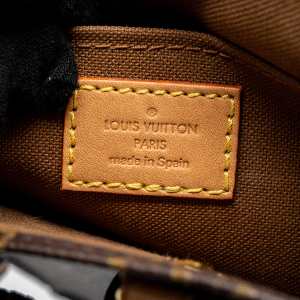 LOUIS VUITTON PETIT SAC PLAT MONOGRAM CANVAS GHW