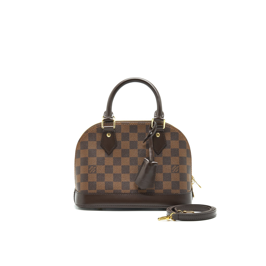 LOUIS VUITTON ALMA BB DAMIEN EBENE