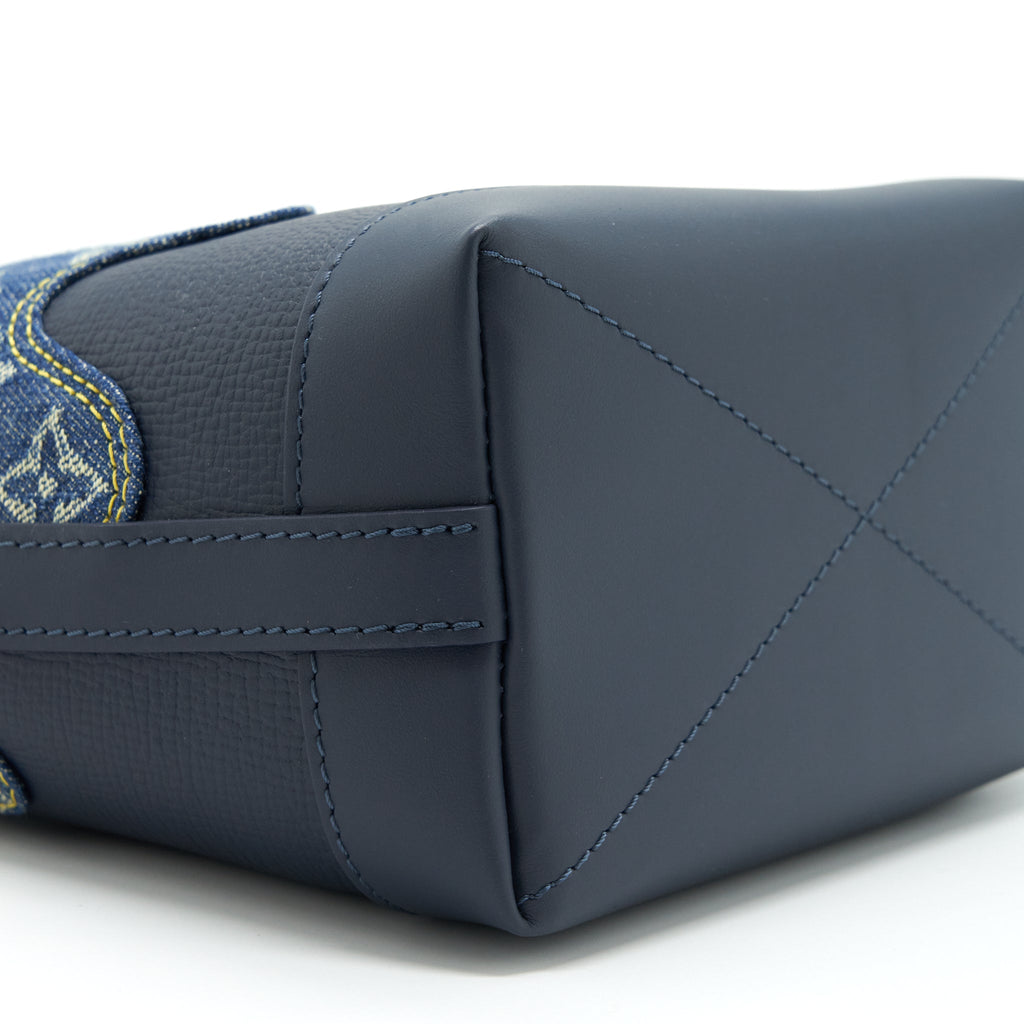 LOUIS VUITTON JAPANESE CRUISER MONOGRAM DENIM / LEATHER BLUE GHW