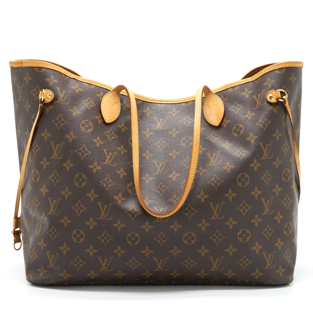 LOUIS VUITTON NEVERFULL GM MONOGRAM CANVAS GHW