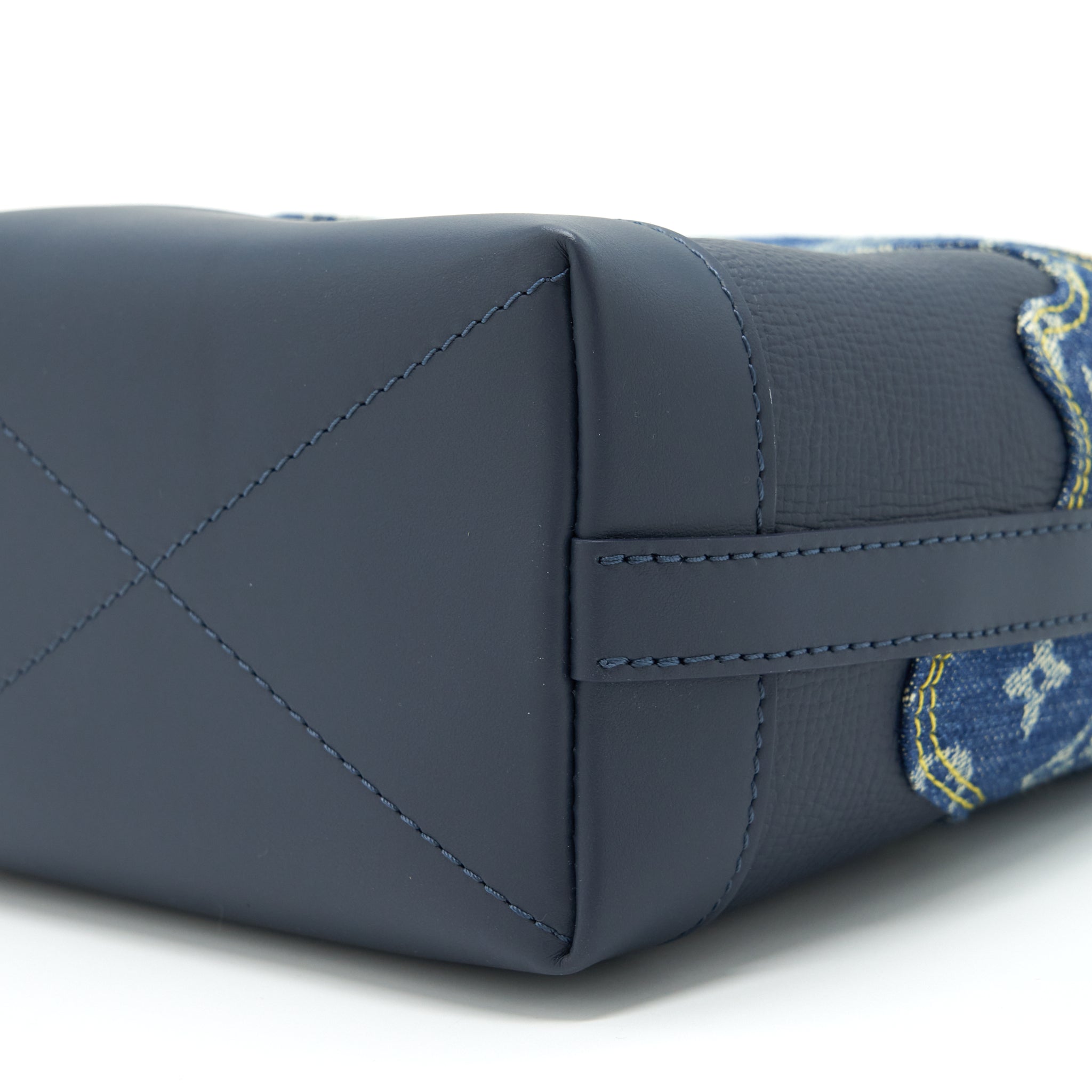 LOUIS VUITTON JAPANESE CRUISER MONOGRAM DENIM / LEATHER BLUE GHW