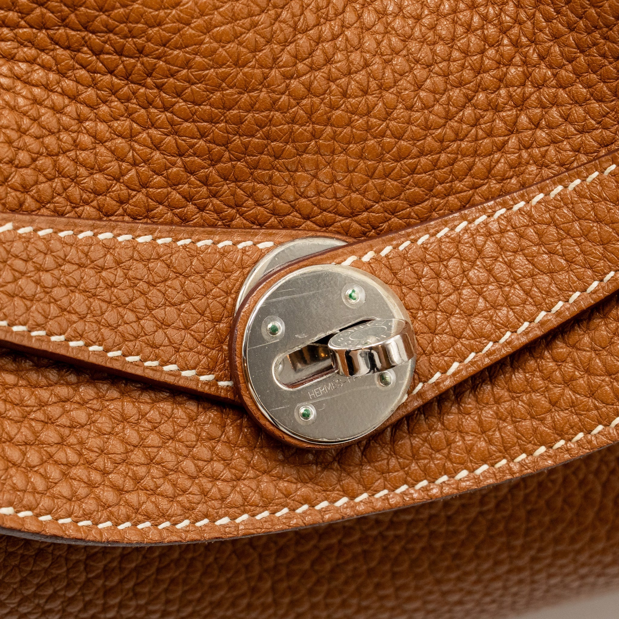 HERMES LINDY 30 CLEMENCE GOLD SHW