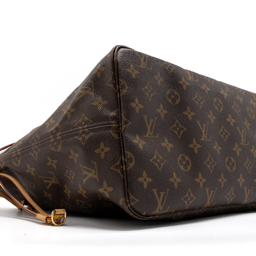 LOUIS VUITTON NEVERFULL GM MONOGRAM CANVAS GHW