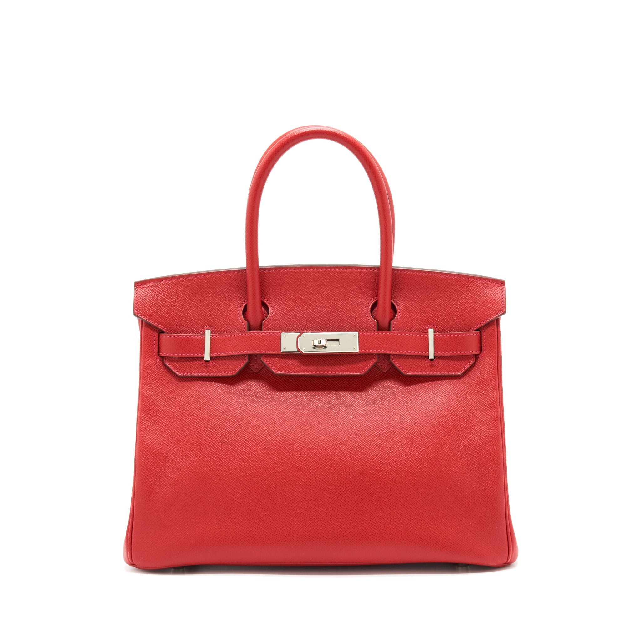 HERMES BIRKIN 30 EPSOM Q5 ROUGE CASAQUE SHW