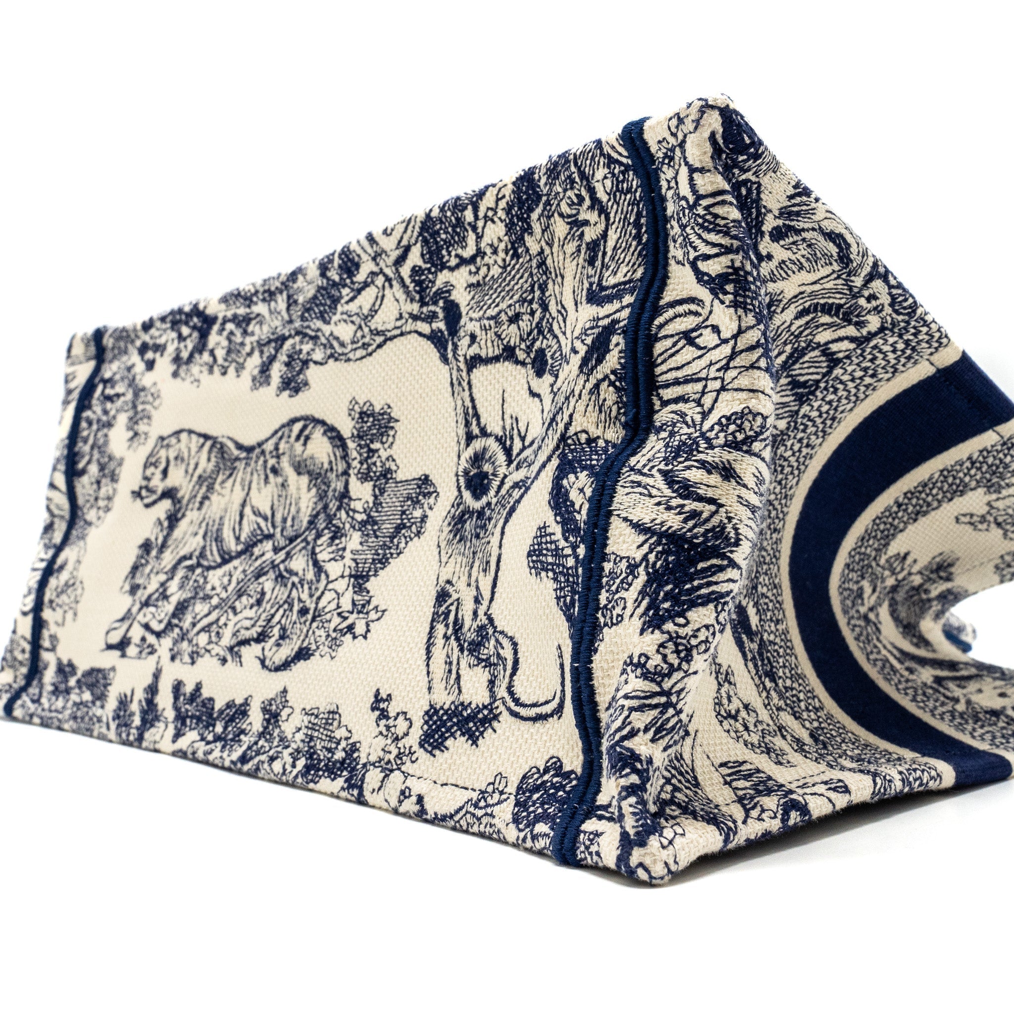 DIOR MEDIUM BOOK TOTE TOILE DE JOUY EMBROIDERY