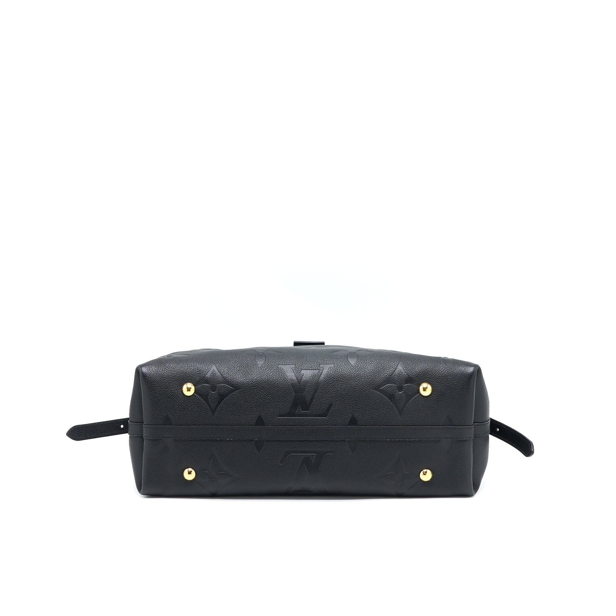 LOUIS VUITTON CARRYALL MM EMPREINTE BLACK GHW (NEW VERSION)