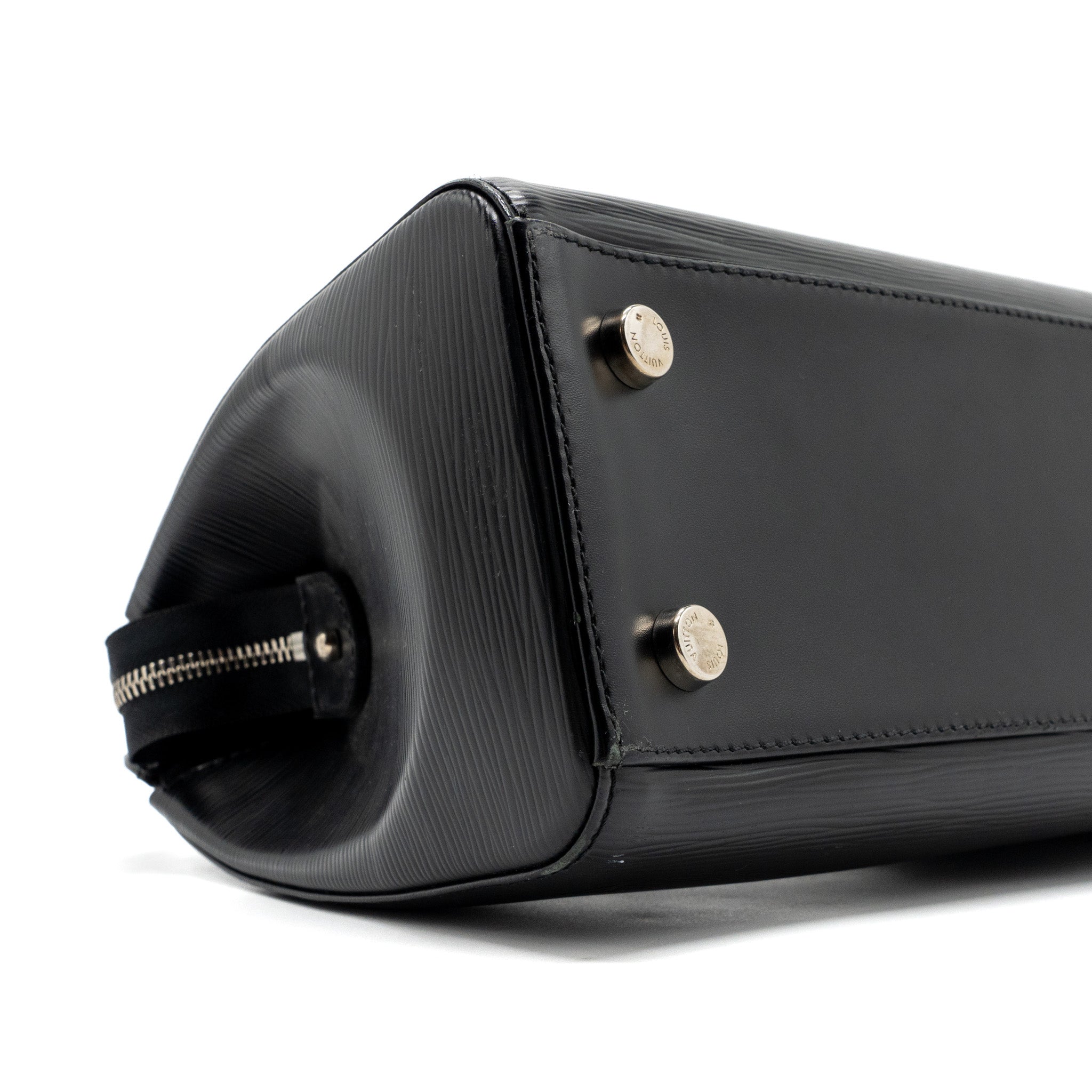 LOUIS VUITTON TOTE BAG EPI BLACK SHW
