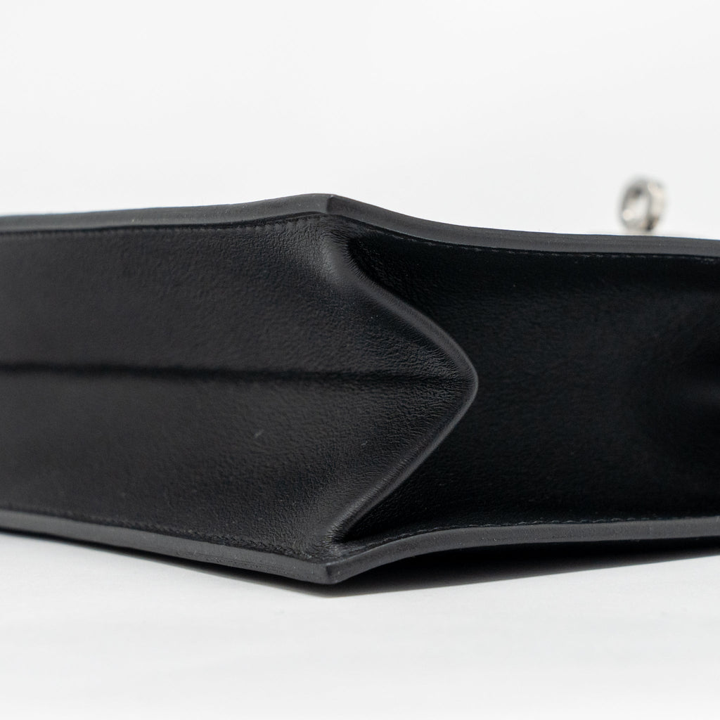 HERMES KELLY DANSE SWIFT BLACK SHW