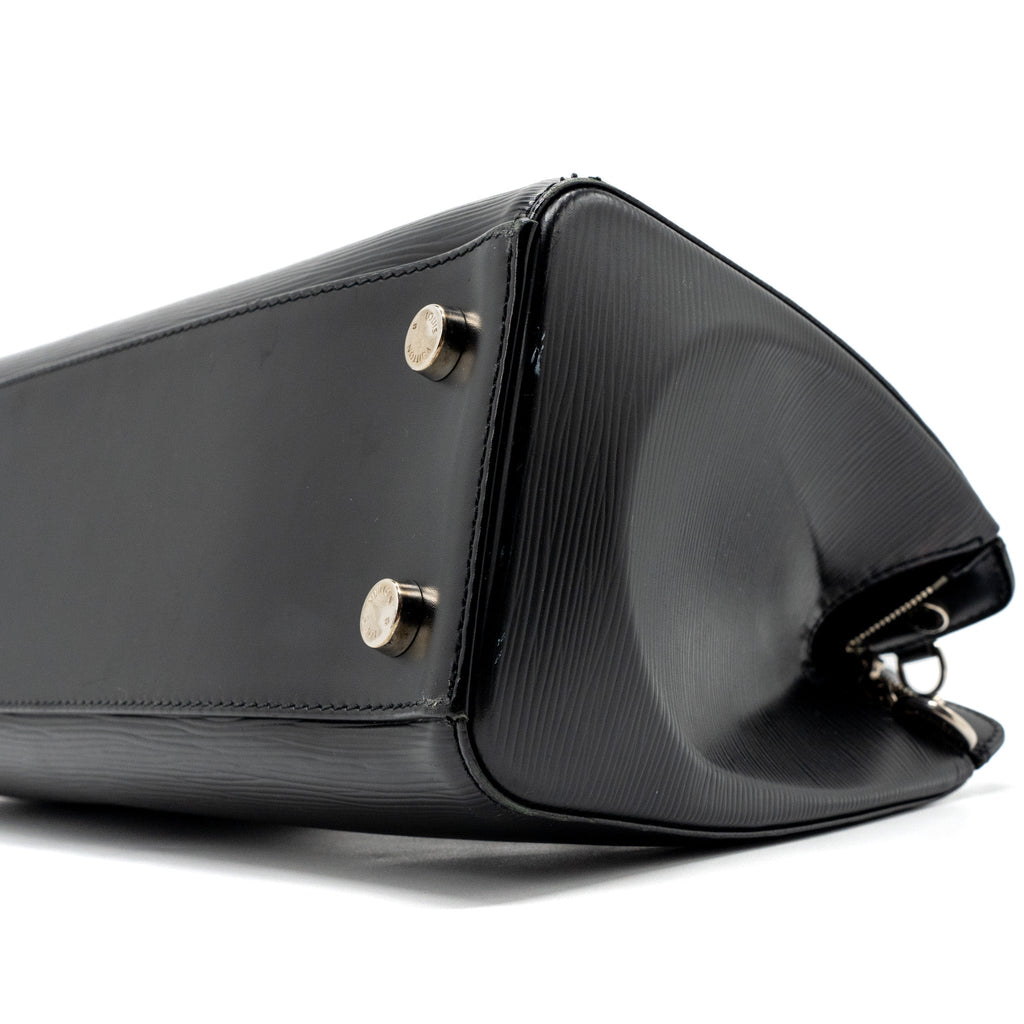 LOUIS VUITTON TOTE BAG EPI BLACK SHW