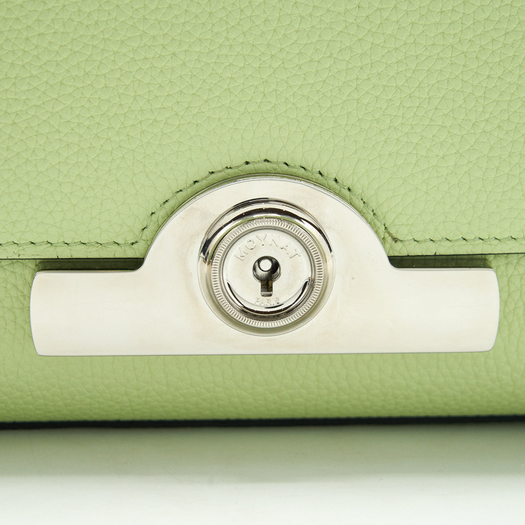 MOYNAT AQUA PÉTITE RÉJANE BAG GREEN SHW