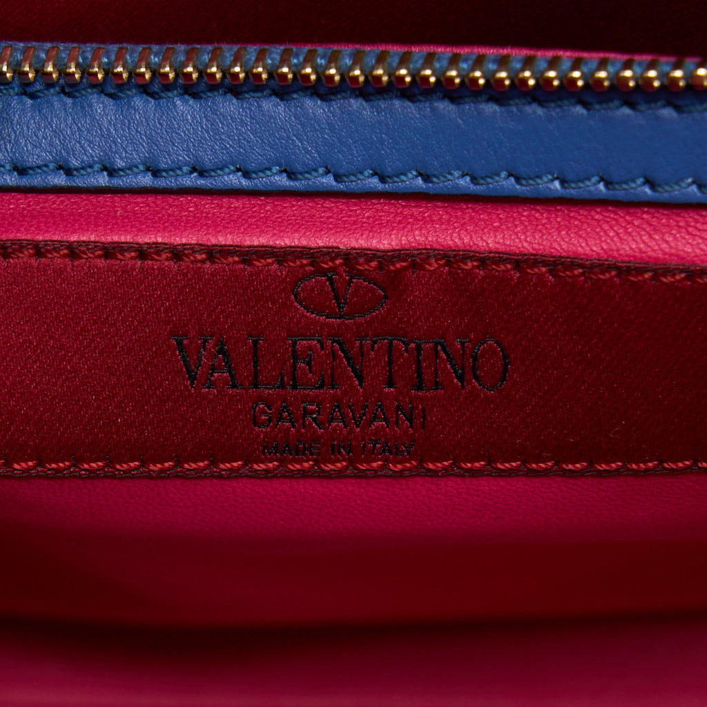 VALENTINO ROCKSTUD PAGOTA BAG MULTICOLOUR GHW