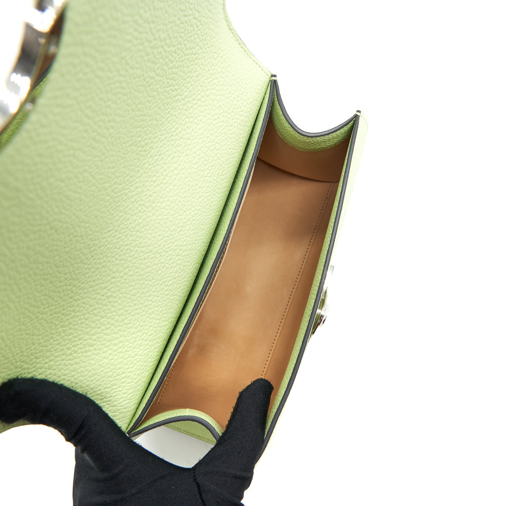 MOYNAT AQUA PÉTITE RÉJANE BAG GREEN SHW