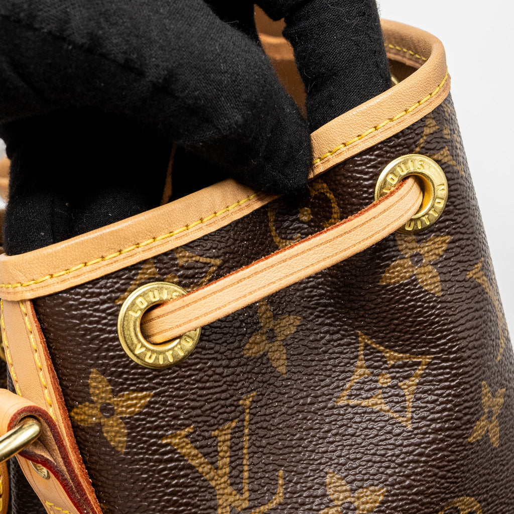 LOUIS VUITTON PETIT NOE MONOGRAM CANVAS GHW