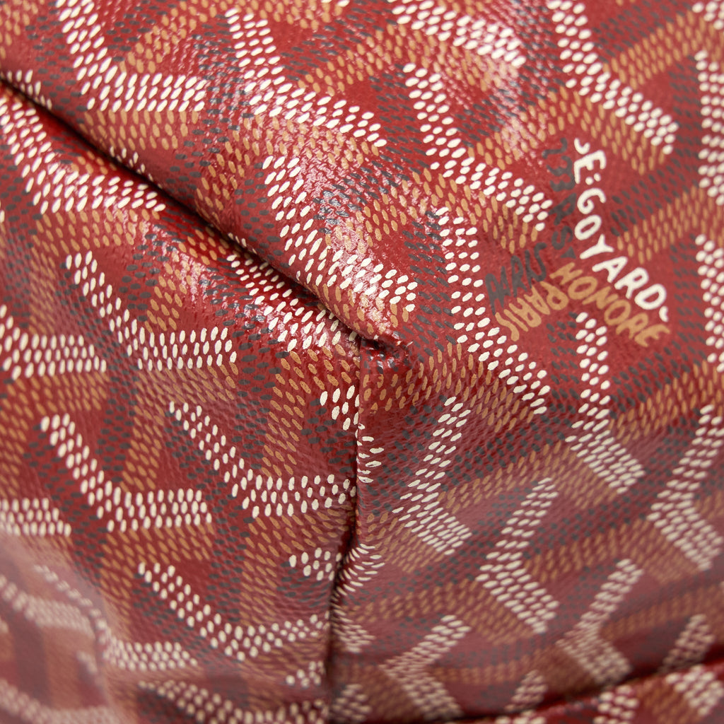 GOYARD SAINT LOUIS TOTE PM RED/MULTICOLOUR