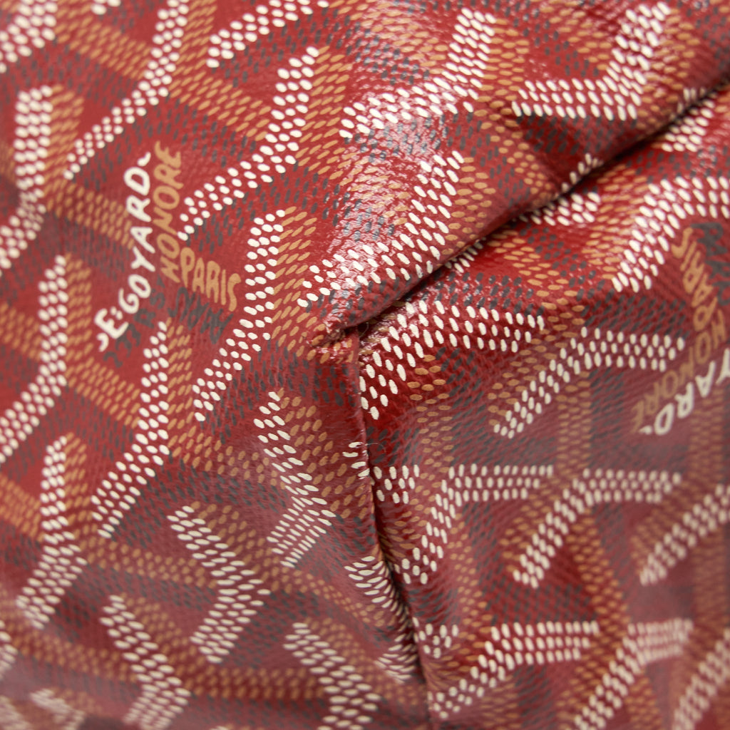 GOYARD SAINT LOUIS TOTE PM RED/MULTICOLOUR