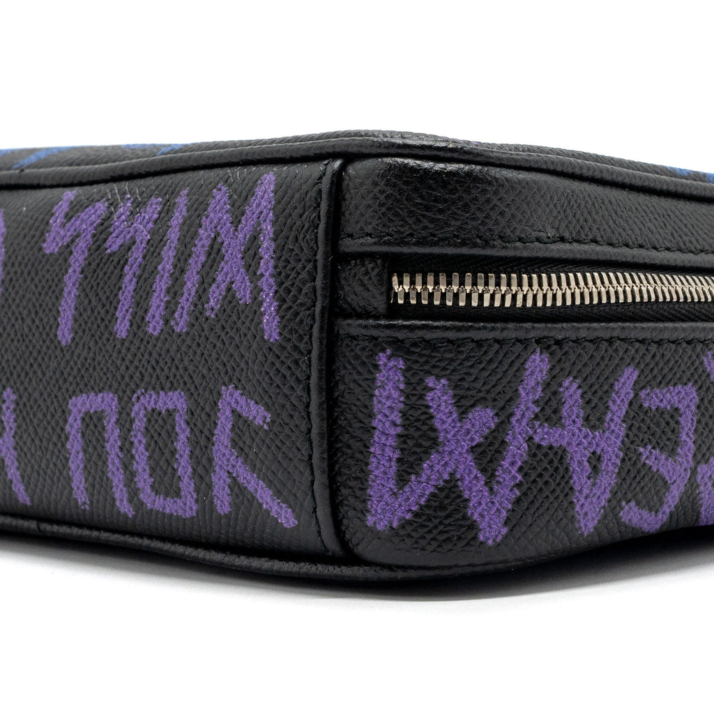 BALENCIAGA BB CAMERA BAG LEATHER BLACK/MULTICOLOUR SHW