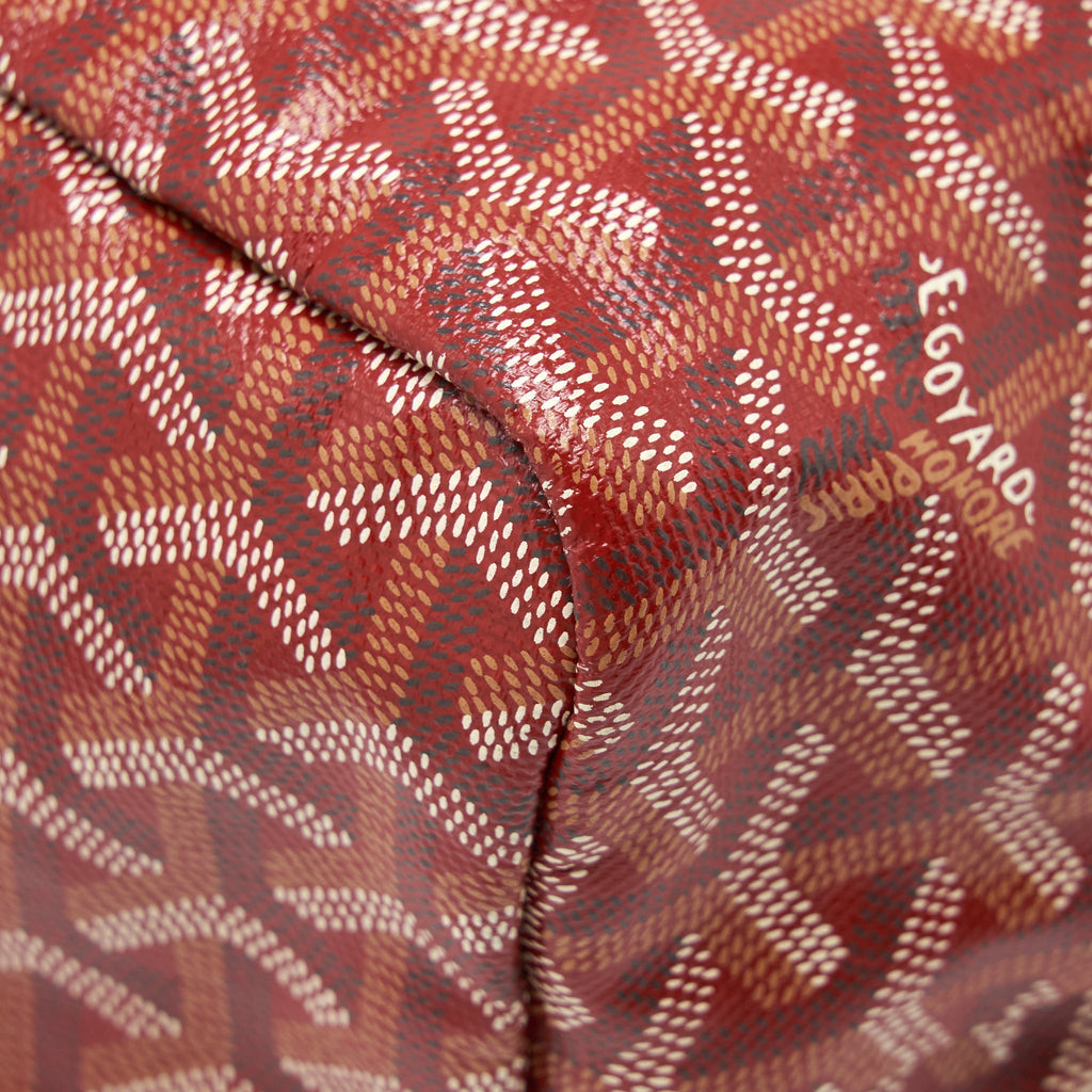 GOYARD SAINT LOUIS TOTE PM RED/MULTICOLOUR