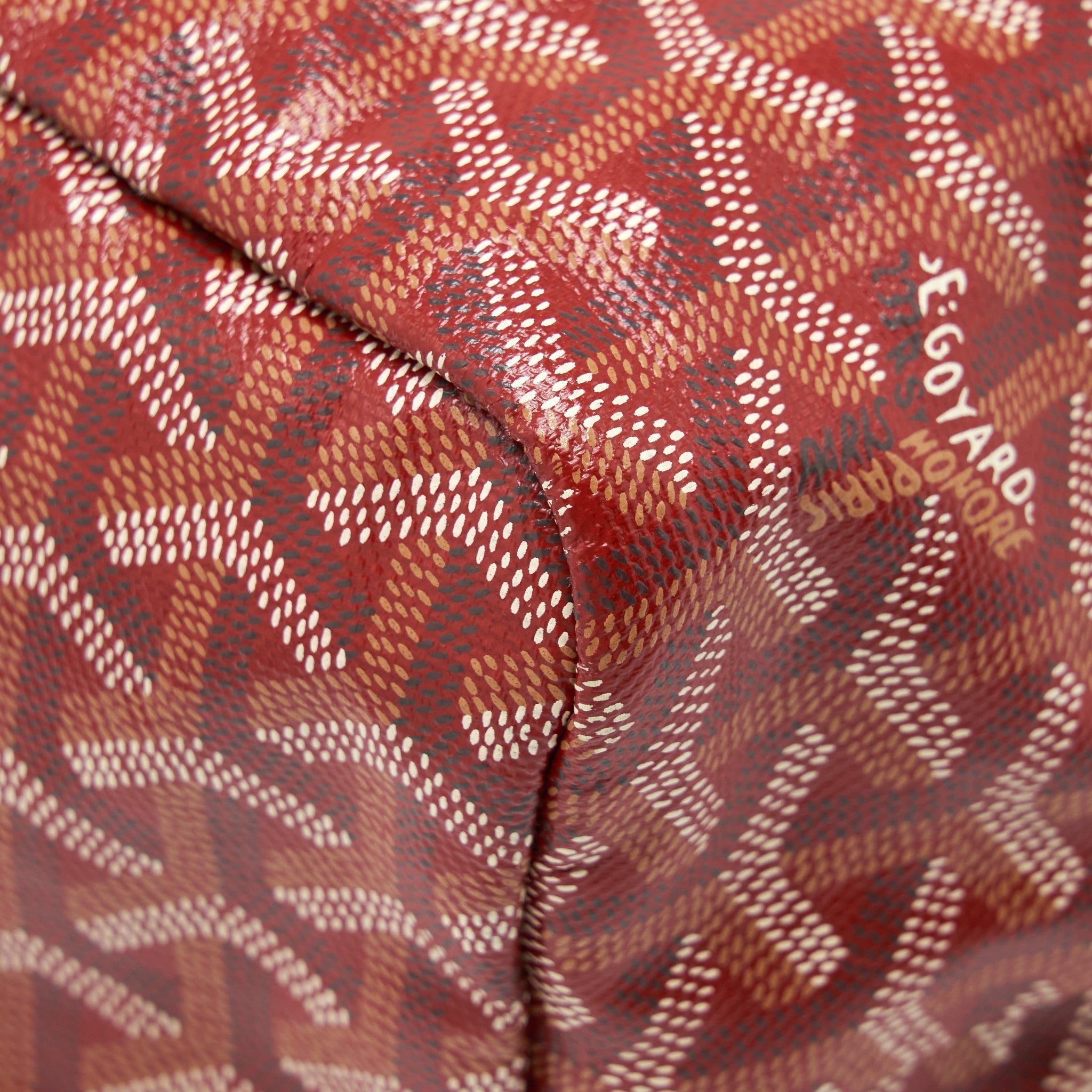 GOYARD SAINT LOUIS TOTE PM RED/MULTICOLOUR