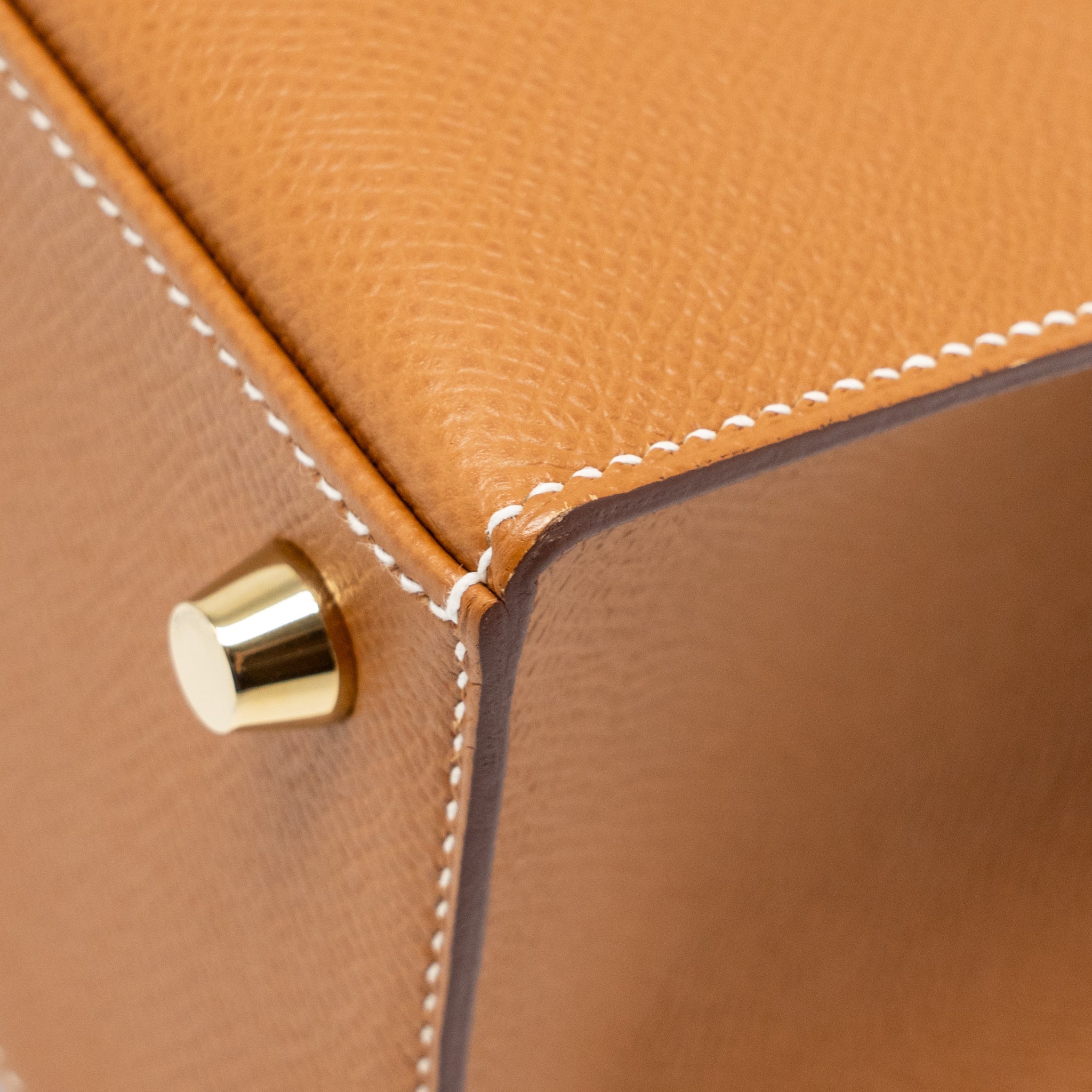 HERMES KELLY 25 EPSOM GOLD GHW