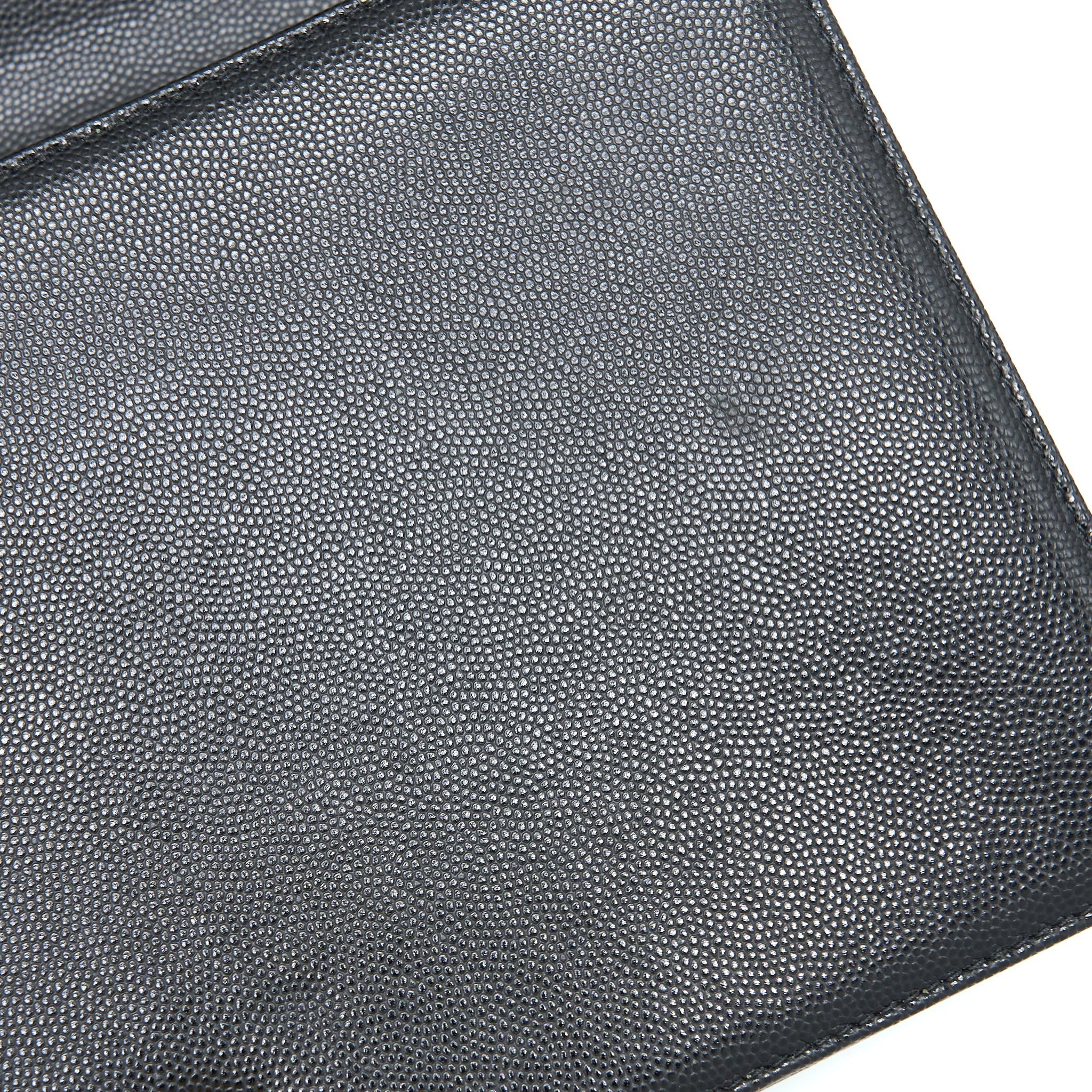 CHANEL BOY BAG 28CM CAVIAR BLACK BRUSHED GHW