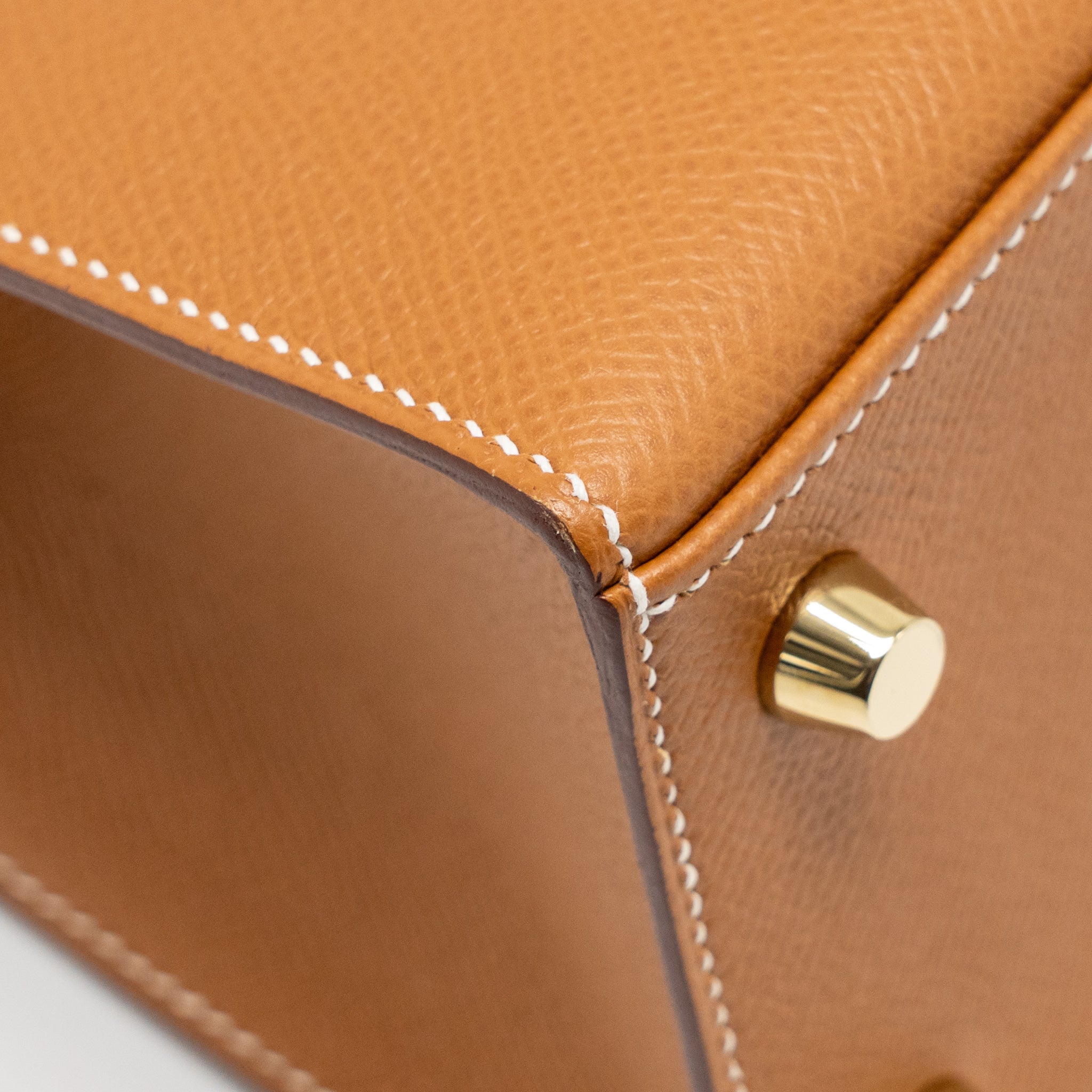 HERMES KELLY 25 EPSOM GOLD GHW