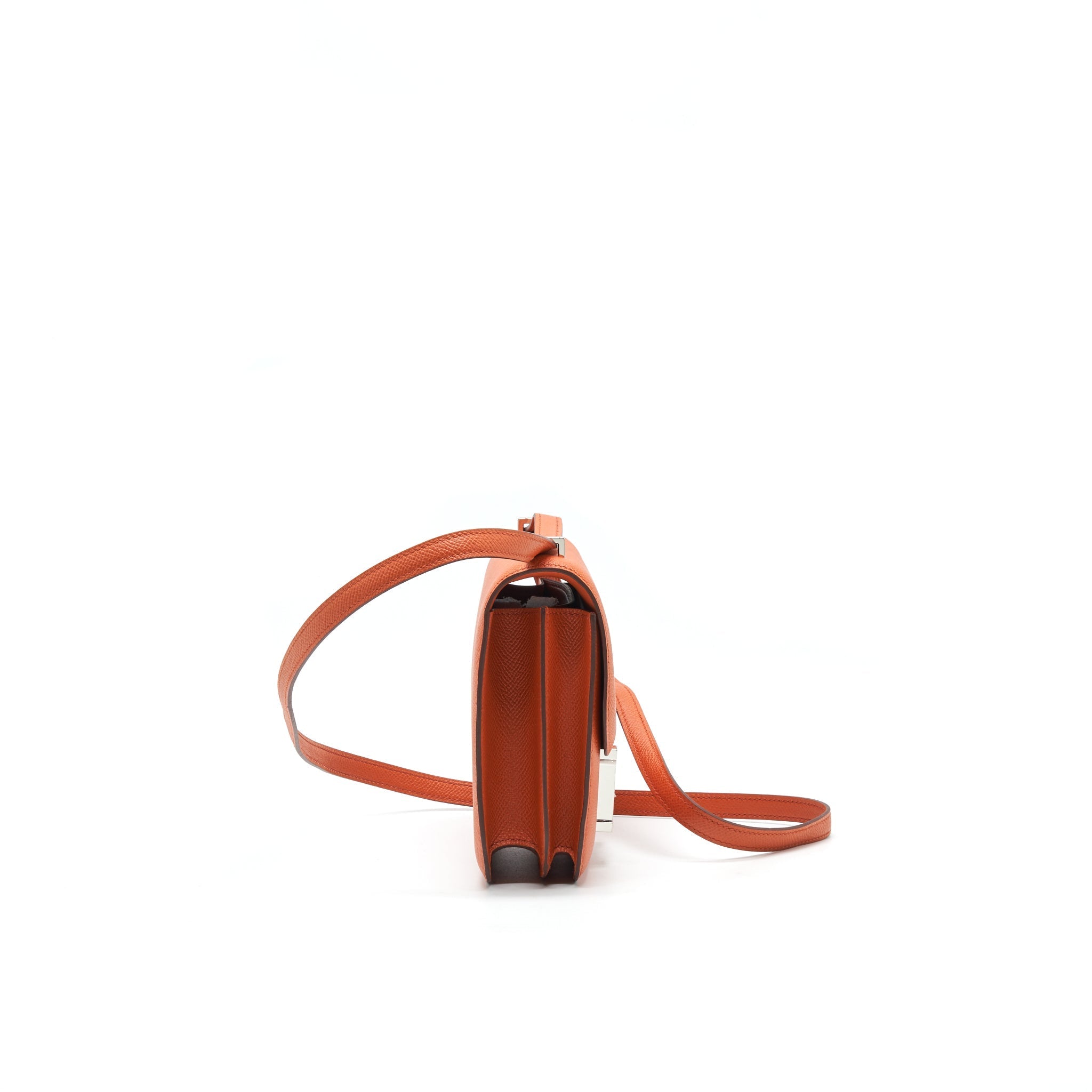 HERMES CONSTANCE MINI VEAU EPSOM TERRE BATTUE/ ROSE CONFETTI
