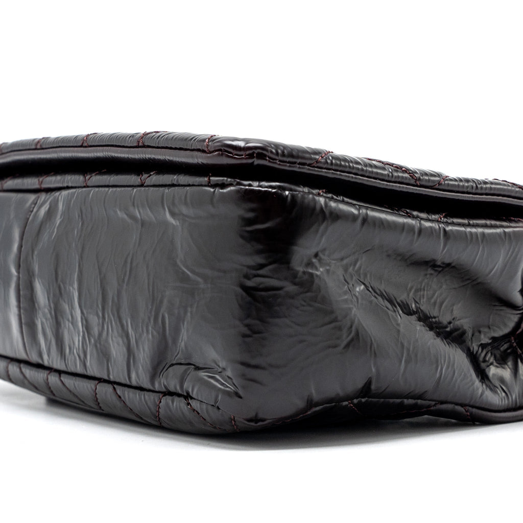 CHANEL 31 RUE CAMBON FLAP BAG CALFSKIN DARK RED SHW