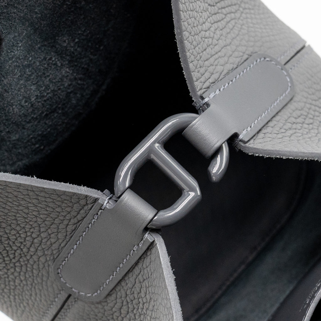 HERMES IN THE LOOP 18 CLEMENCE / SWIFT LEATHER ARDOISE WITH ARDOISEHARDWARE