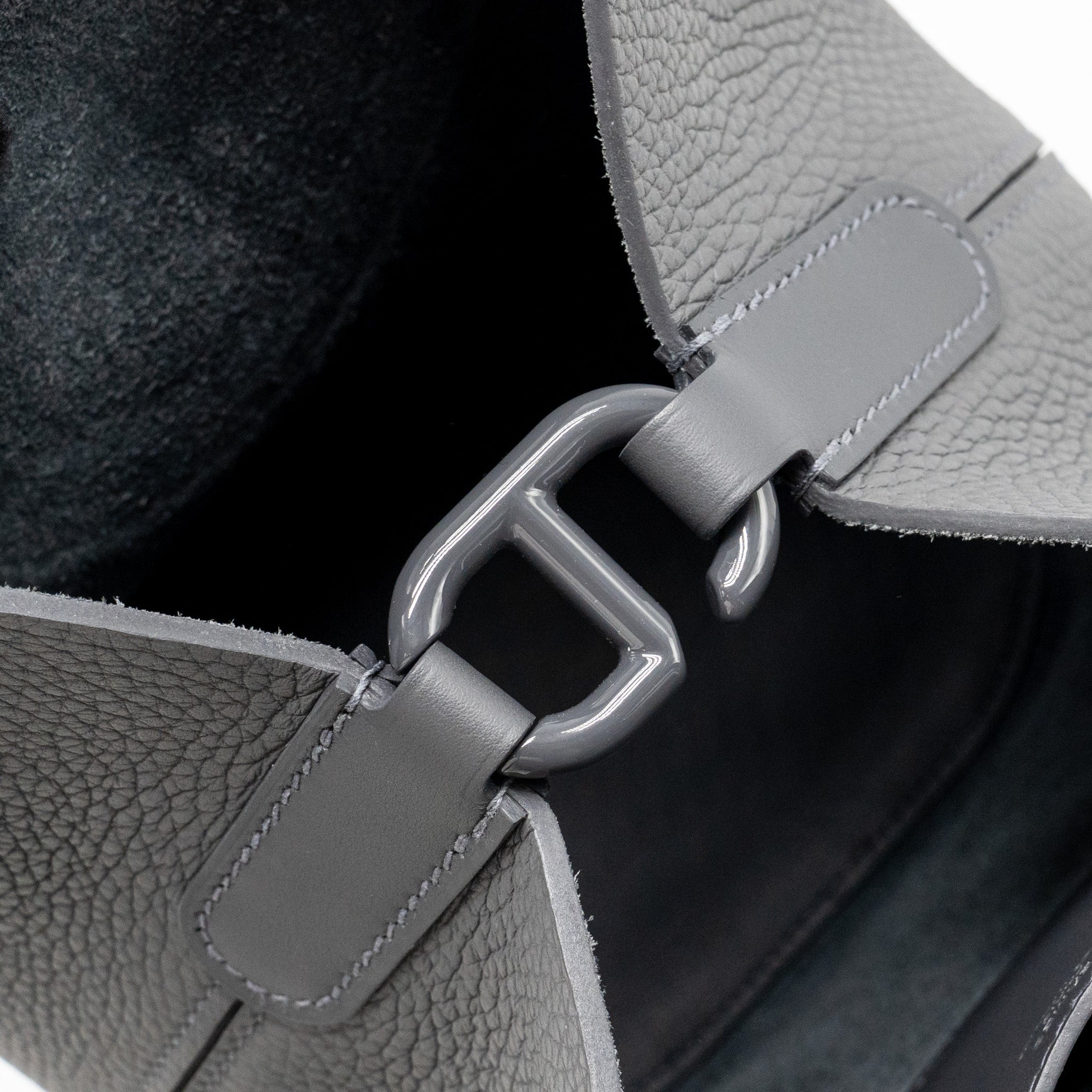 HERMES IN THE LOOP 18 CLEMENCE / SWIFT LEATHER ARDOISE WITH ARDOISEHARDWARE