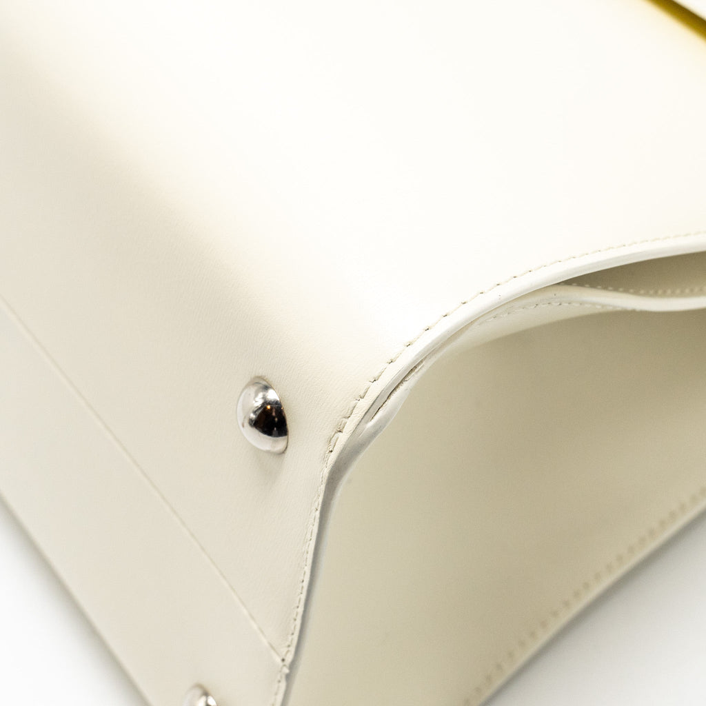 DELVAUX BRILLIANT MM MAGIC BOX CALFSKIN WHITE/MULTICOLOUR SHW