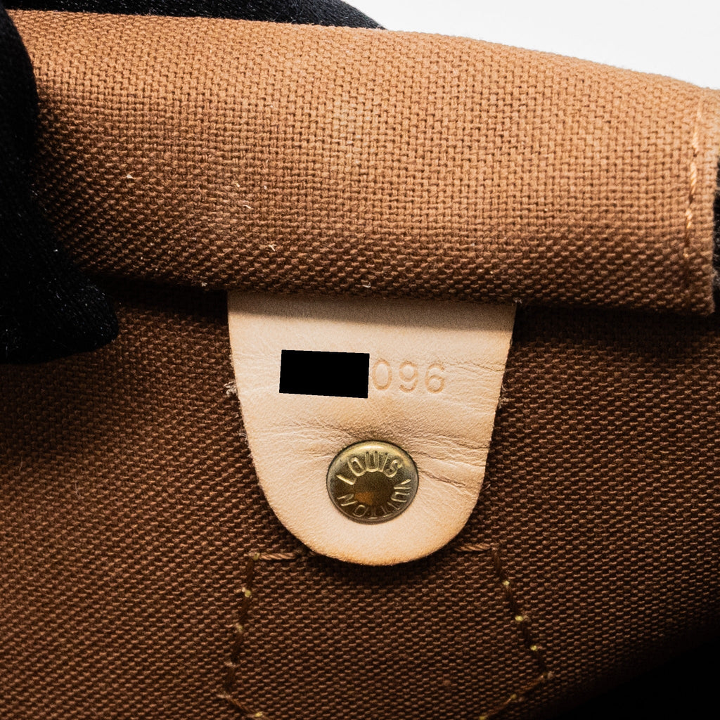 LOUIS VUITTON SPEEDY 30 MONOGRAM CANVAS GHW
