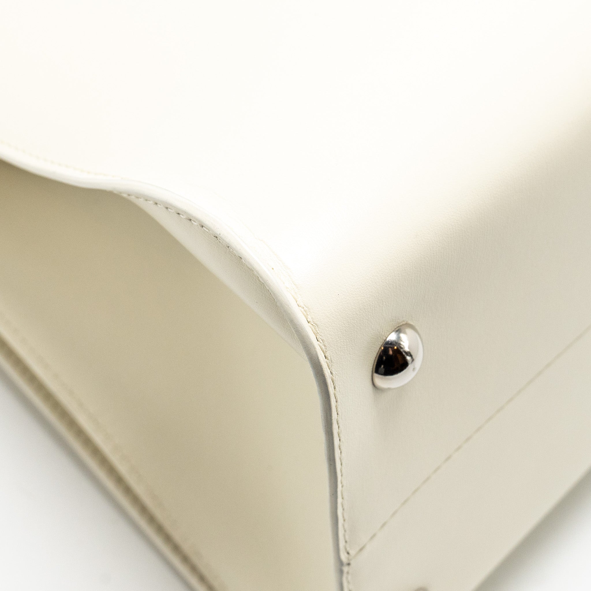 DELVAUX BRILLIANT MM MAGIC BOX CALFSKIN WHITE/MULTICOLOUR SHW