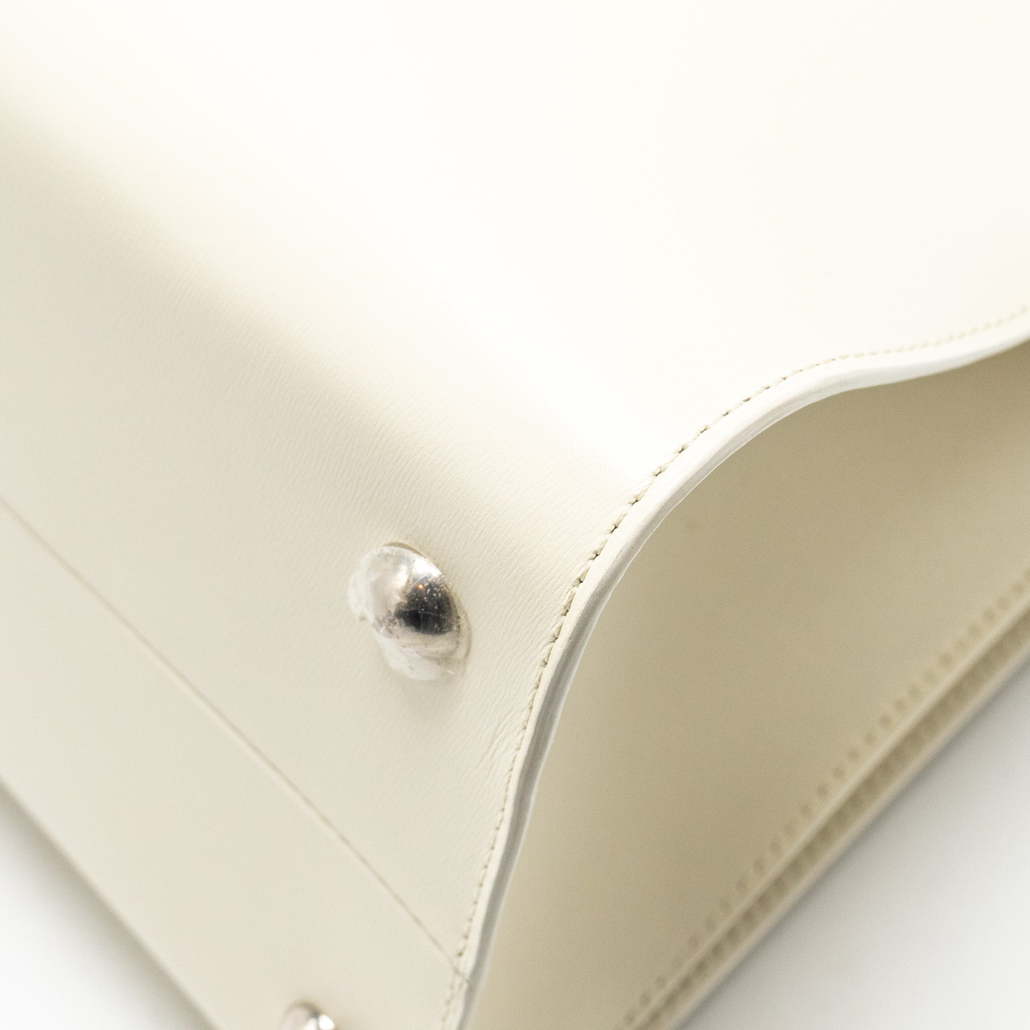 DELVAUX BRILLIANT MM MAGIC BOX CALFSKIN WHITE/MULTICOLOUR SHW
