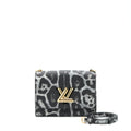 LOUIS VUITTON TWIST MM BLACK/MULTI COLOUR GHW