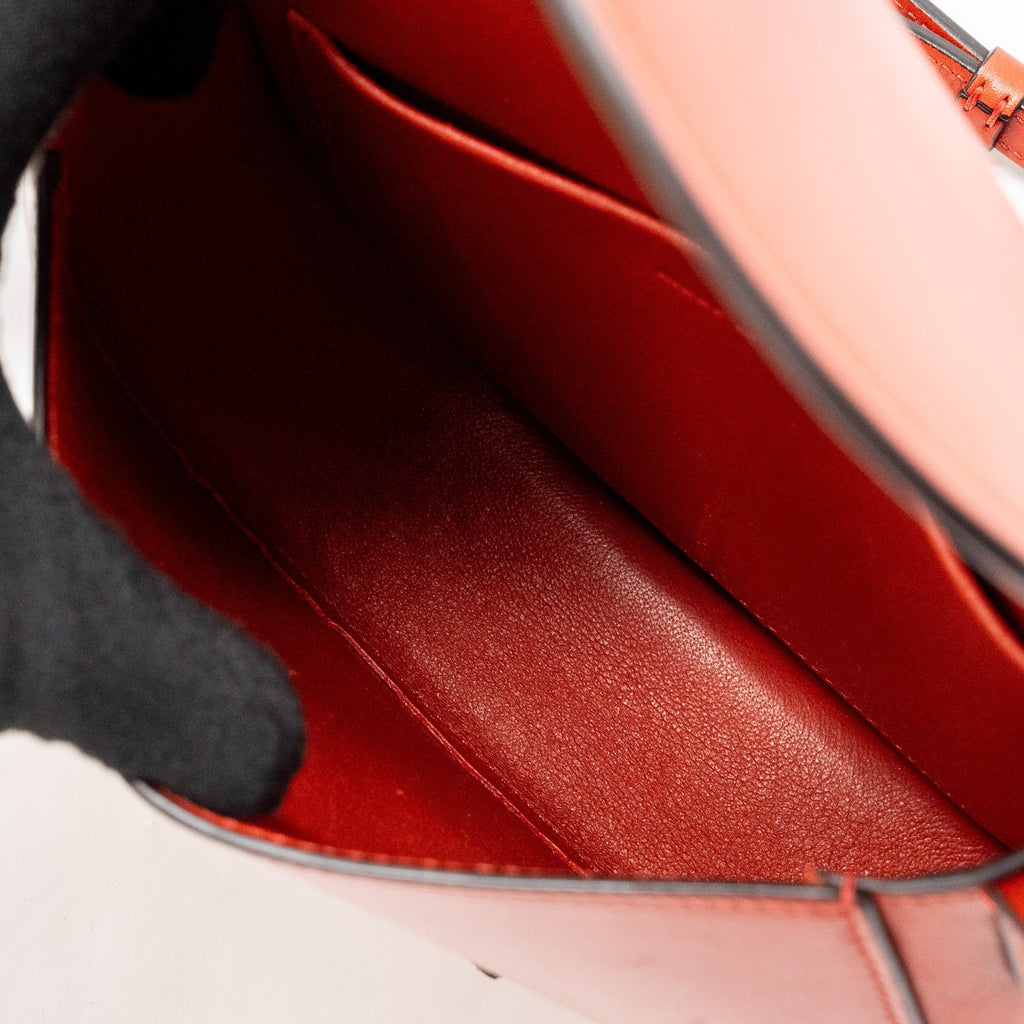 CELINE TROUTTEUR BAG LEATHER RED GHW