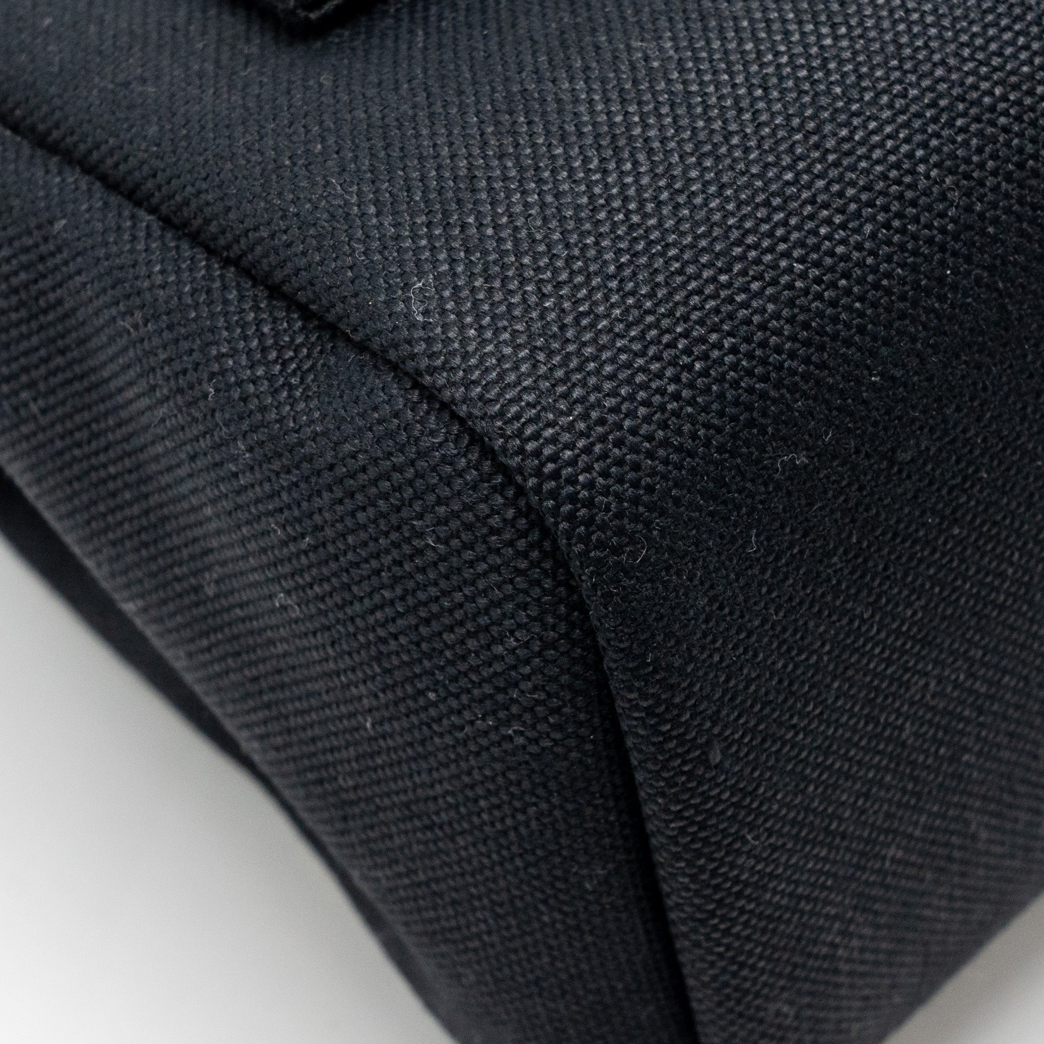HERMES HERBAG 31 ZIP BAG CANVAS / HUNTER BLACK SHW