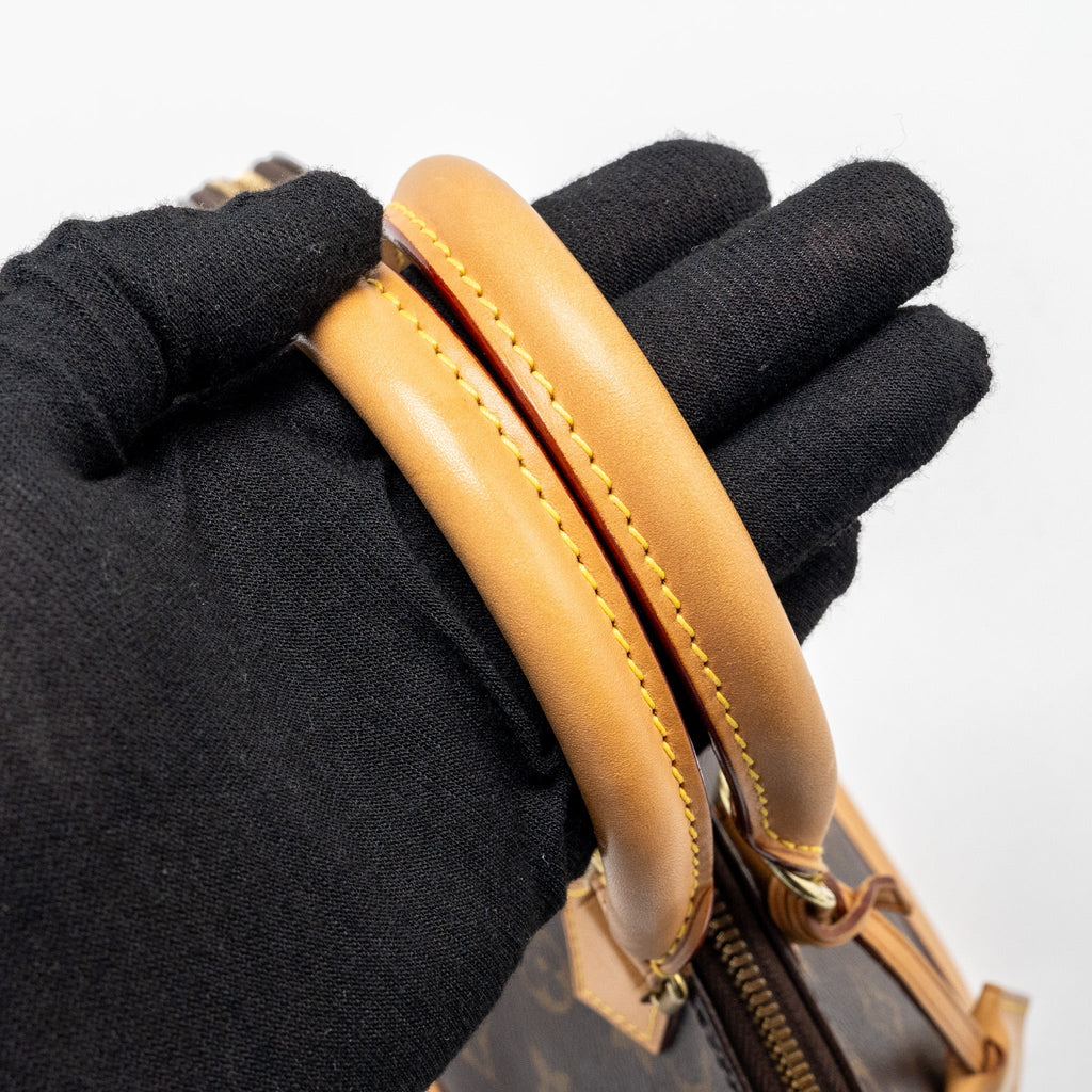 LOUIS VUITTON ALMA BB MONOGRAM CANVAS GHW