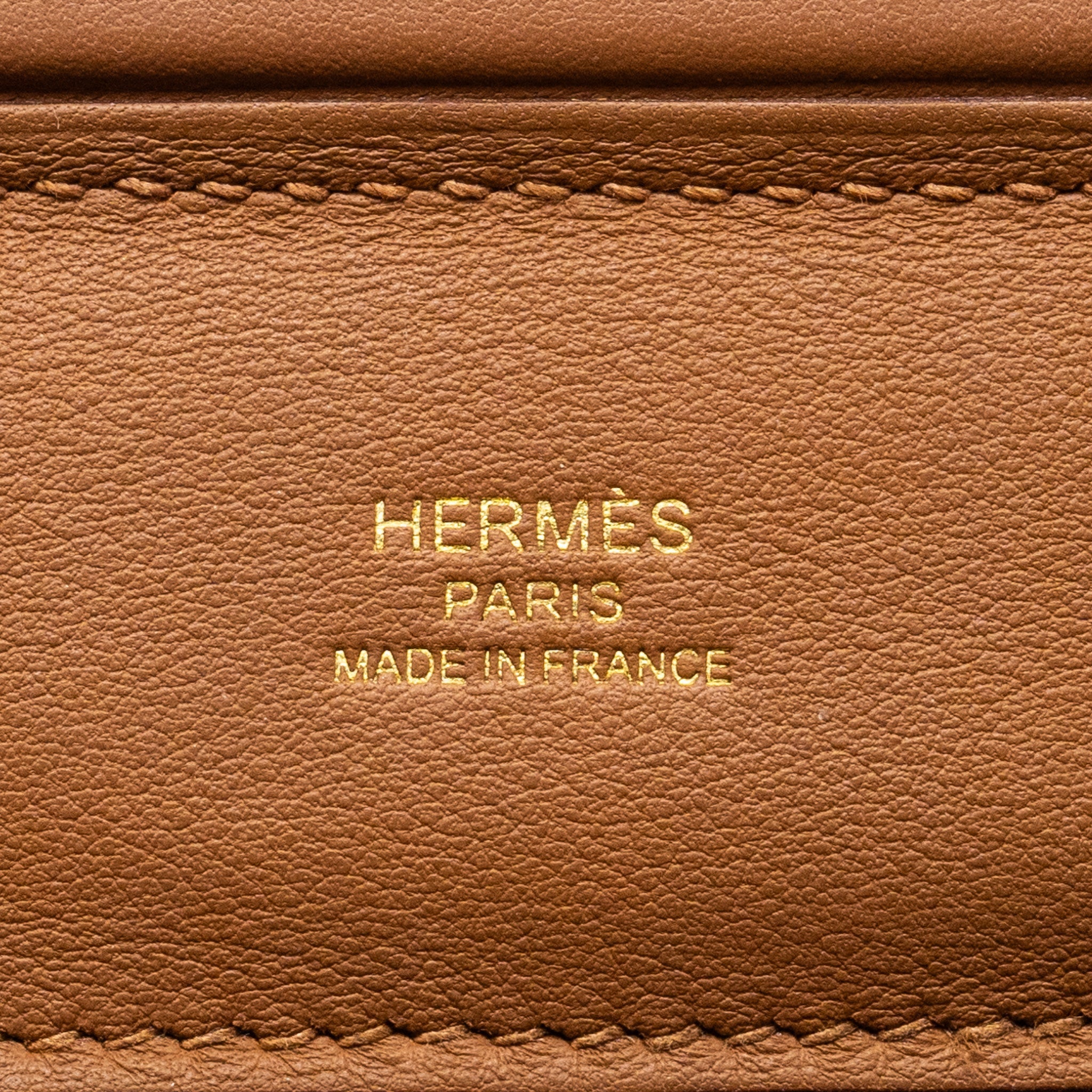 HERMES MINI 24/24 2424-21 BAG EVERCOLOR GOLD GHW