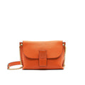 LOEWE CROSSBODY LEATHER BAG ORANGE