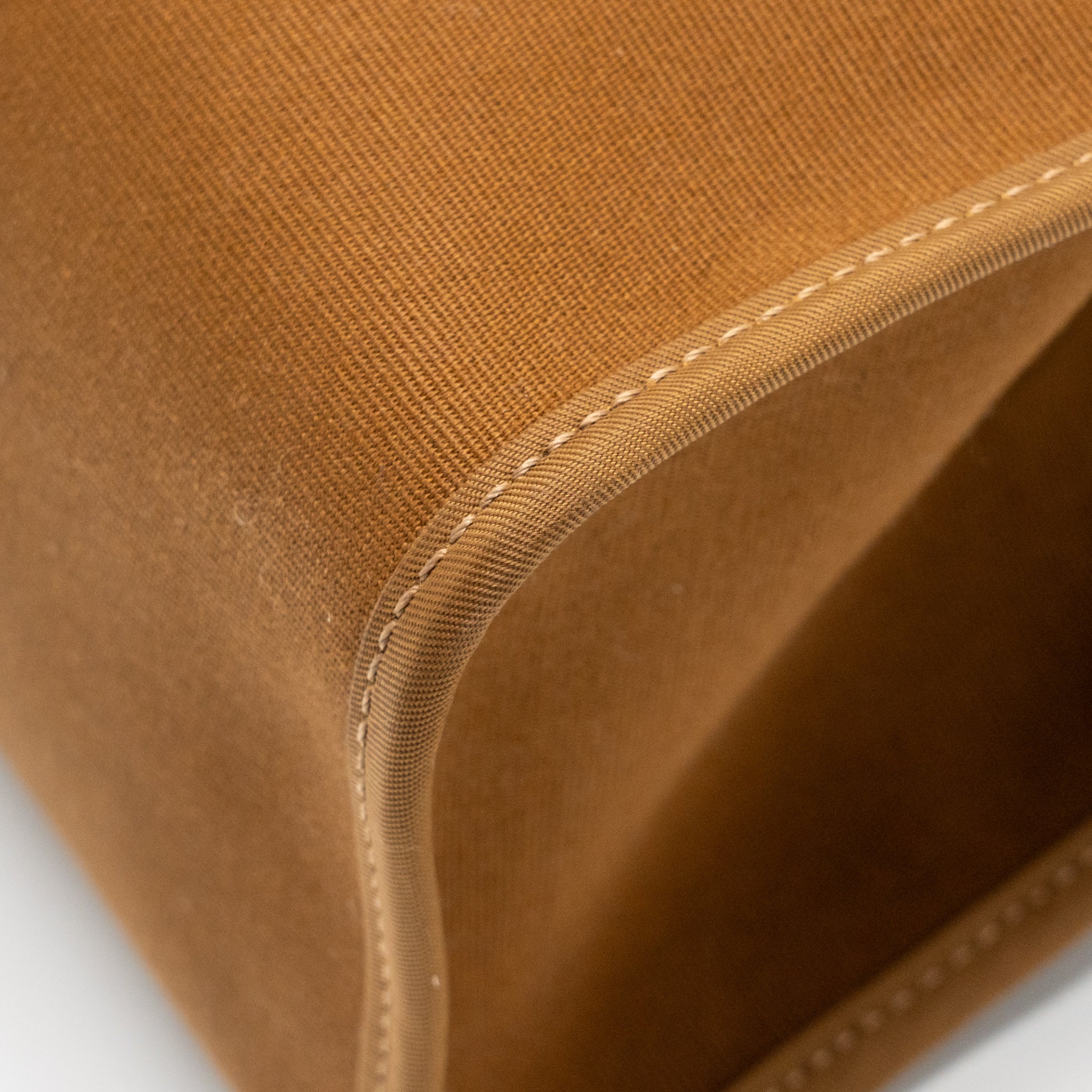 HERMES HERBAG 31 ZIP BAG CANVAS/HUNTER LEATHER ALEZAN/EBENE SHW