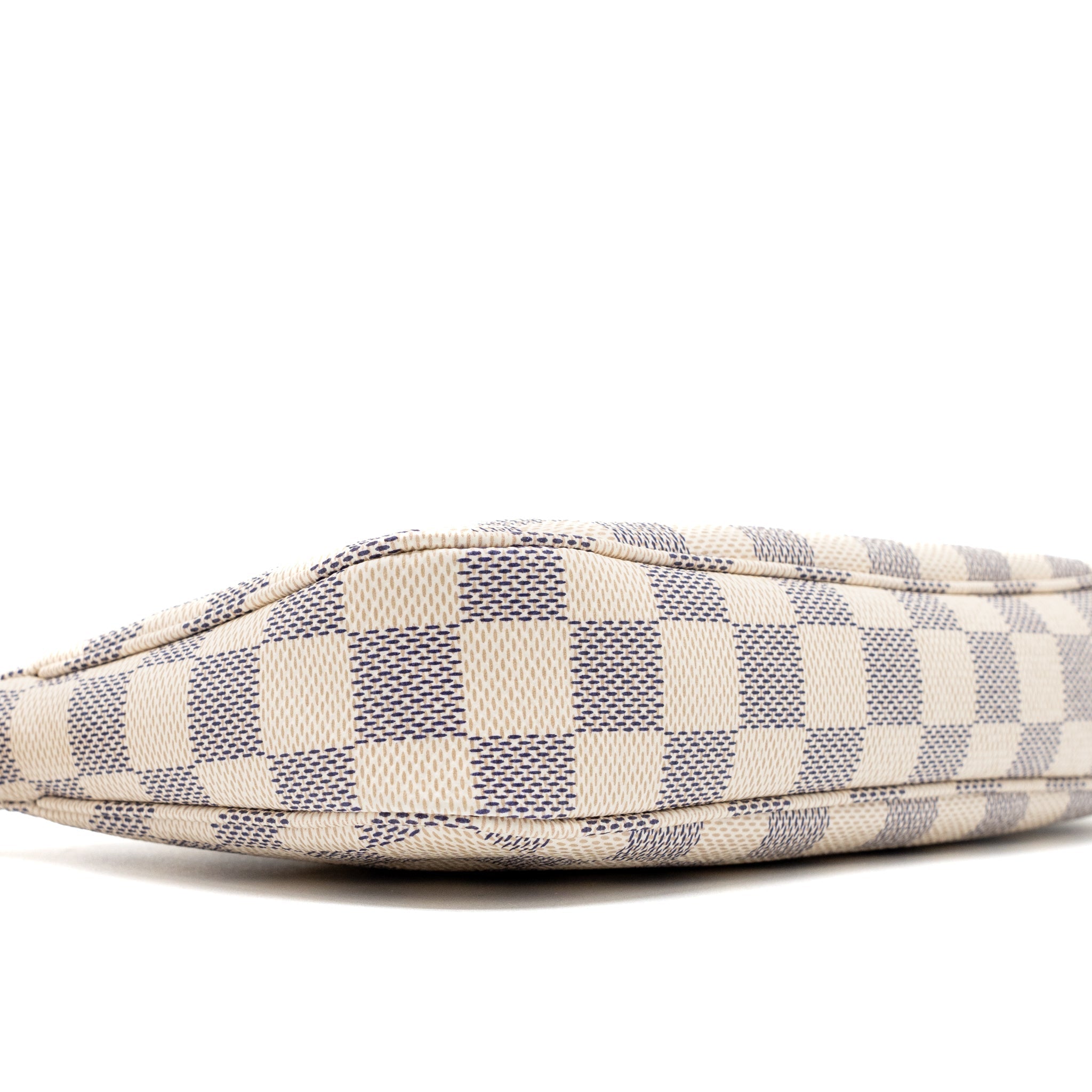 LOUIS VUITTON POCHETTE ACCESSORIES DAMIER AZUR CANVAS GHW (NEW VERSION)