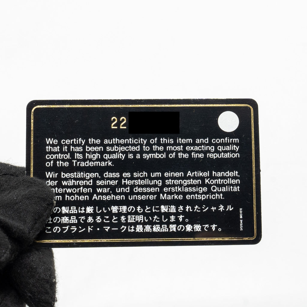 CHANEL CLASSIC FLAP LONG WALLET CAVIAR BLACK GHW