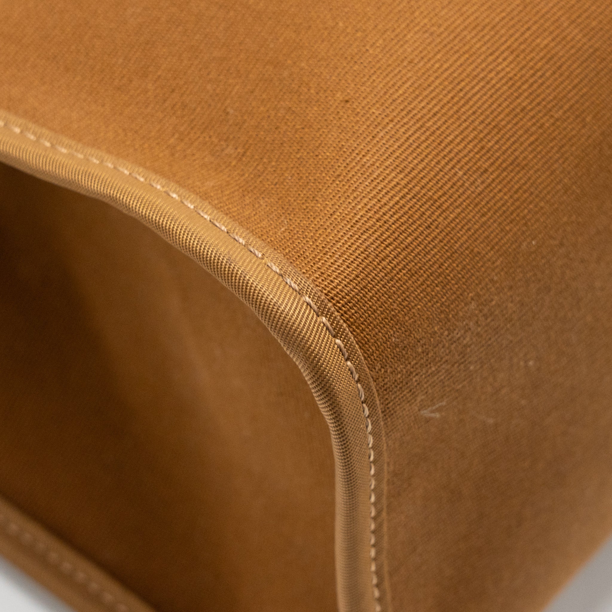 HERMES HERBAG 31 ZIP BAG CANVAS/HUNTER LEATHER ALEZAN/EBENE SHW