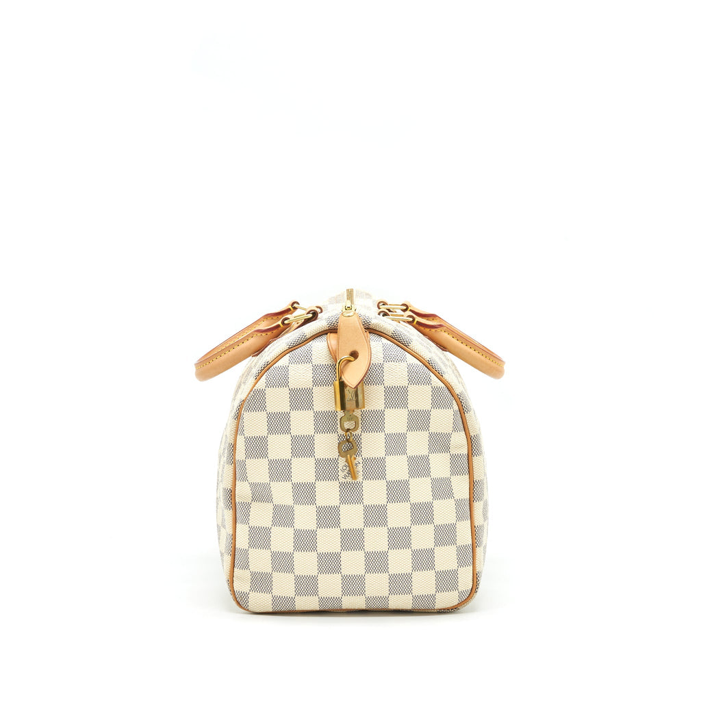 LOUIS VUITTON SPEEDY 30 DAMIER AZUR CANVAS