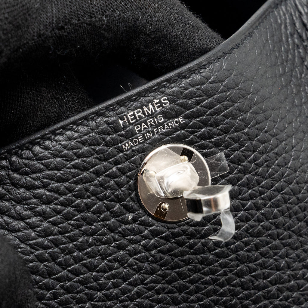 HERMES MINI LINDY CLEMENCE BLACK SHW