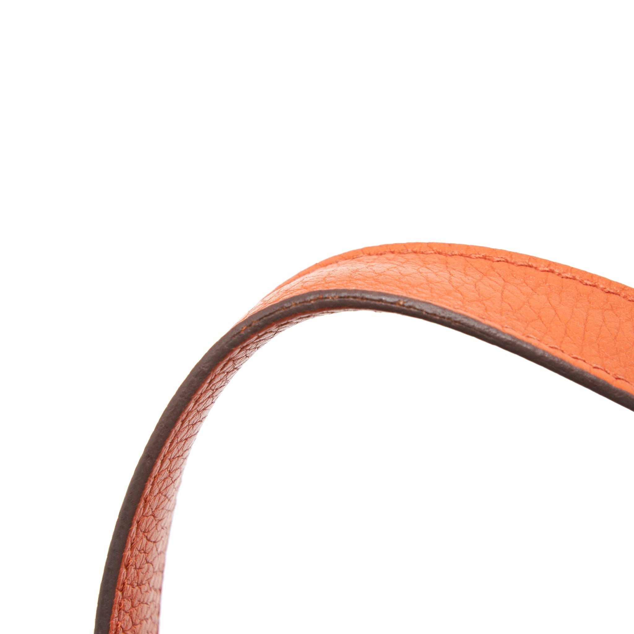 HERMES PICOTIN 18 LOCK BAG ORANGE SHW